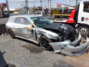 埼玉県桶川市　レガシィ　廃車