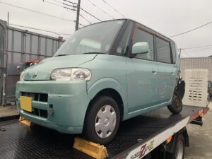 神奈川県　横浜市　タント　廃車