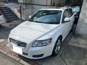 藤沢市　ボルボV50　廃車