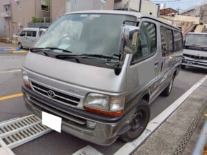 世田谷区　ハイエースバン　廃車