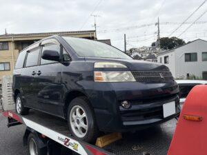 横浜市　鶴見区　ヴォクシー　廃車