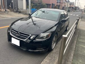 市川市　レクサスGS350　廃車