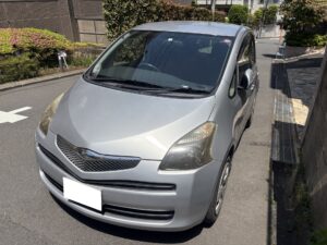 川崎市宮前区　ラクティス　廃車