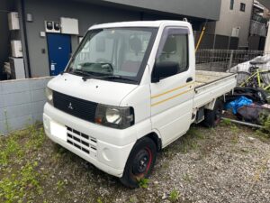 西東京市　ミニキャブトラック　廃車