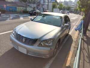 トヨタ　クラウン　東京都　杉並区　廃車