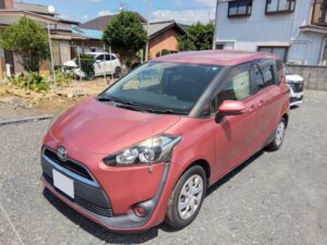埼玉県　加須市　トヨタ　シエンタ　廃車