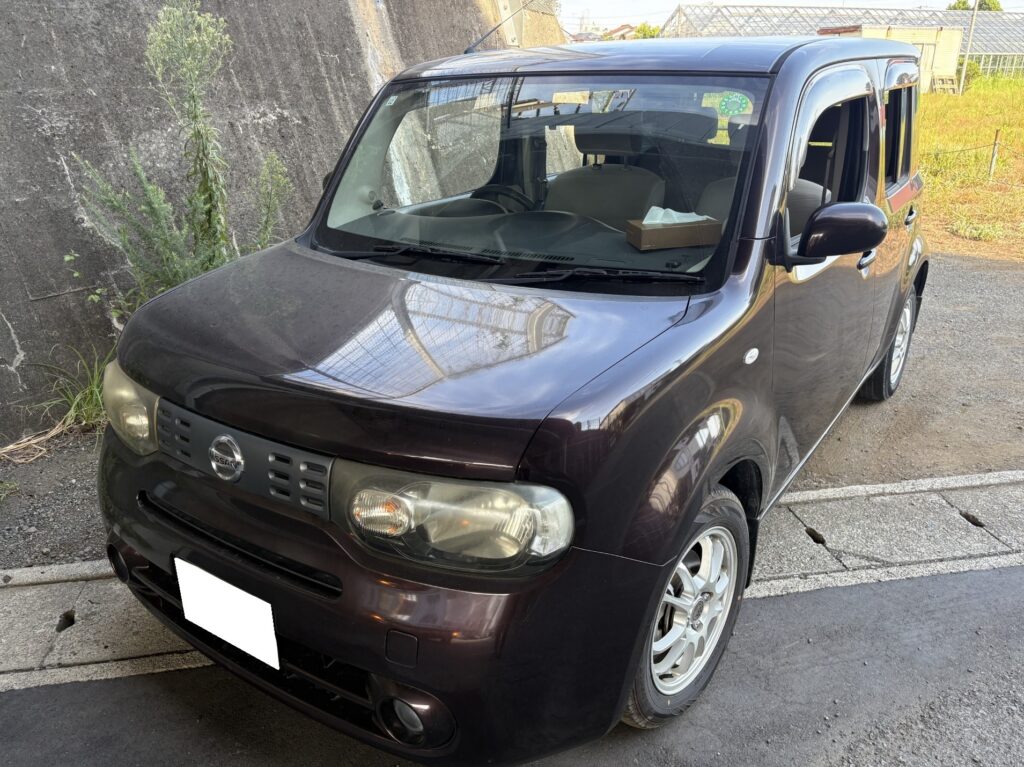 日産キューブ 廃車買取 高座郡寒川町