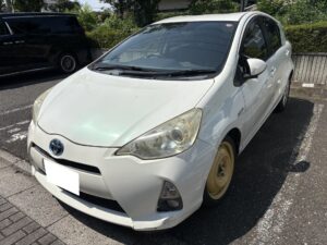 さいたま市緑区　アクア　廃車