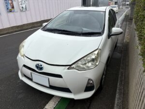 トヨタ アクア 埼玉県 所沢市 廃車