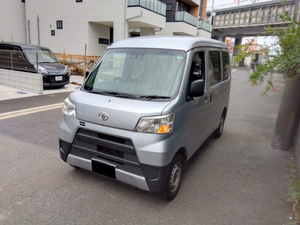港北区 ピクシスバン 廃車