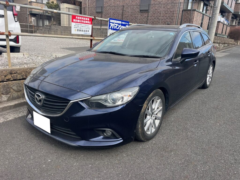 千葉市若葉区 アテンザワゴン 廃車