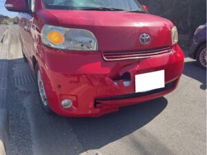 ポルテ　事故車　廃車買取