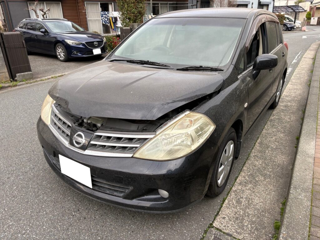日産ティーダ　廃車買取　平成21年
