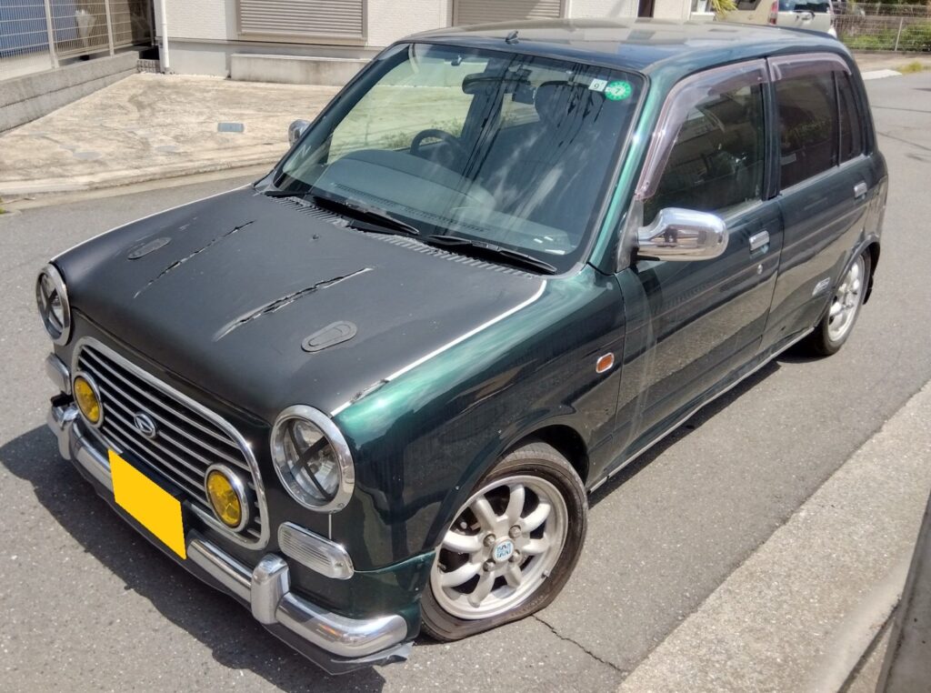 ダイハツミラジーノ 廃車買取 平成14年式