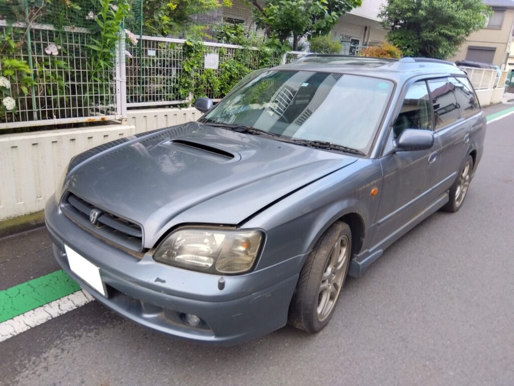 スバルレガシイツーリングワゴン　廃車買取　平成11年　相続