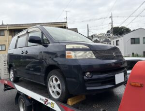 横浜市　鶴見区　ヴォクシー　廃車