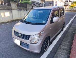 柏市　ワゴンＲ　廃車