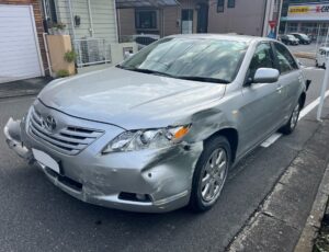 横浜市　トヨタ　カムリ　廃車