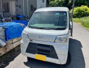 千葉県　大網白里市　廃車　ハイゼットカーゴ　