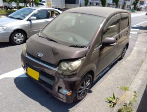 ダイハツ　ムーブ　神奈川県　高座郡　廃車