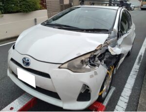 トヨタアクア　廃車買取　横浜市栄区　不動車