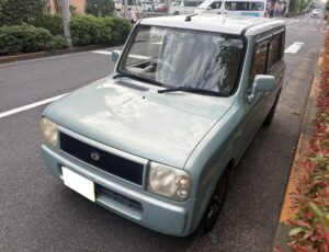 足立区　ラパン　廃車