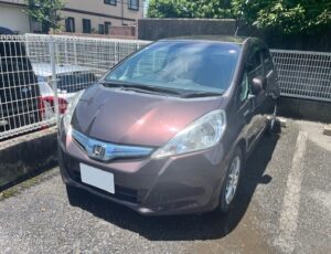 千葉県　浦安市　ホンダ　フィットハイブリッド　廃車