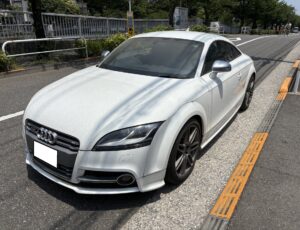 品川区　アウディTTSクーペ　廃車