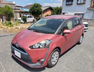 埼玉県　加須市　トヨタ　シエンタ　廃車