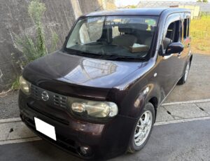 日産キューブ　廃車買取　高座郡寒川町