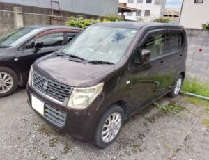 所沢市　ワゴンＲ　廃車