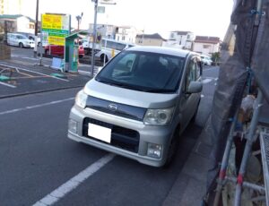 東京都大田区　ムーブ　廃車