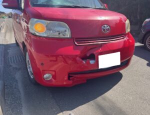 ポルテ　事故車　廃車買取