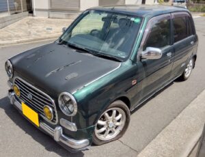 ダイハツミラジーノ　廃車買取　平成14年式