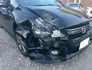 ホンダオデッセイ　廃車買取　平成19年　事故車