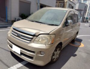 トヨタノア　廃車買取　平成17年　14万キロ