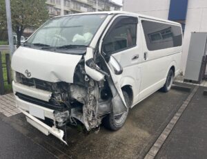 ハイエース　事故車　廃車　埼玉県　三郷市