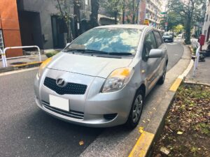 ヴィッツ　廃車　東京都　品川区