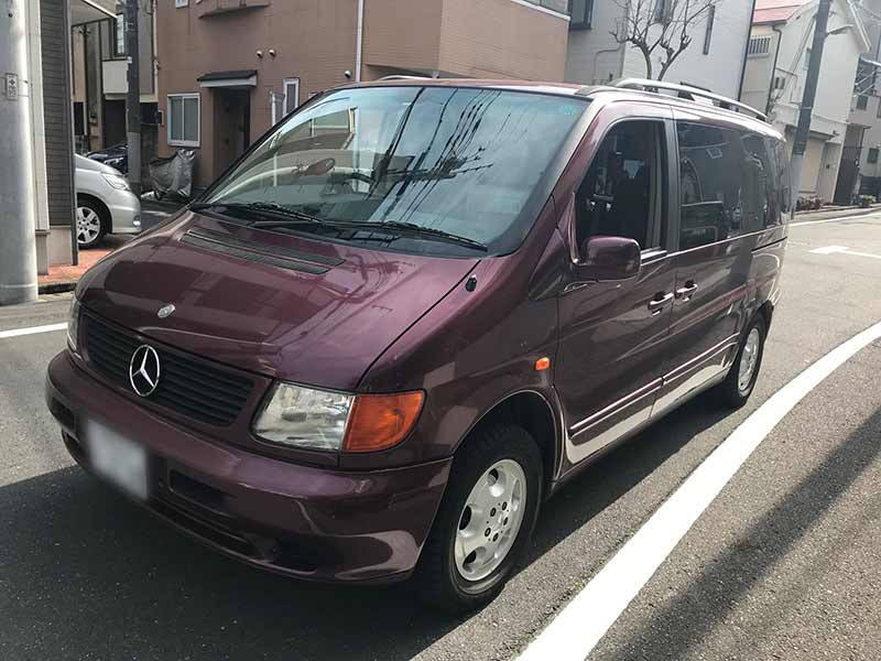 メルセデスベンツ V230【平成12年式】の廃車買取事例