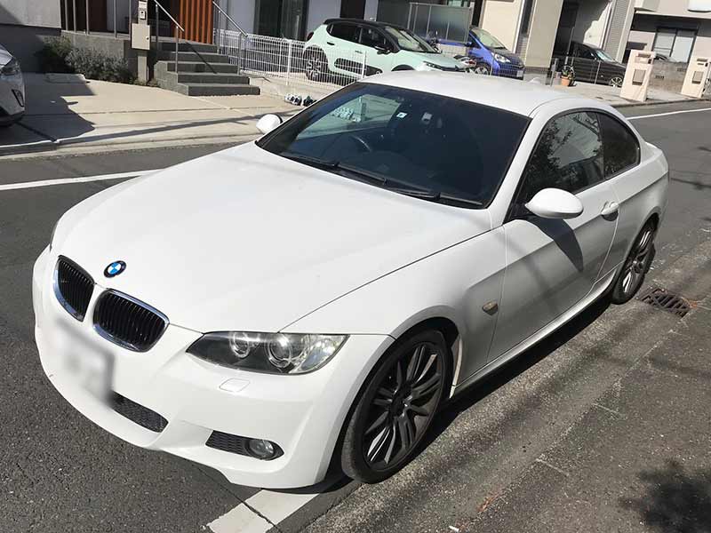 BMW 320iクーペ【平成21年式】の廃車買取事例