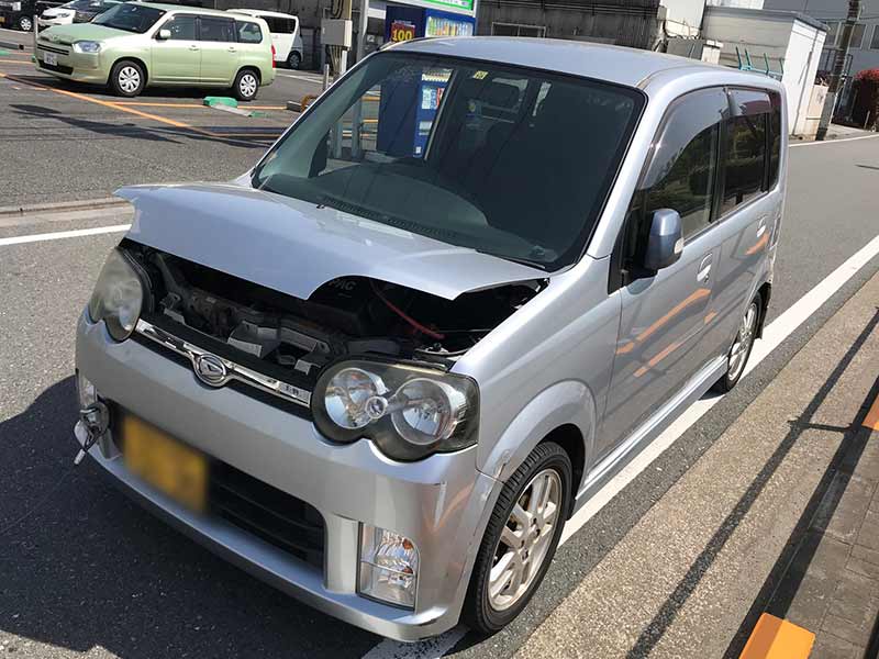 ダイハツ ムーヴ【平成18年式】の廃車買取事例