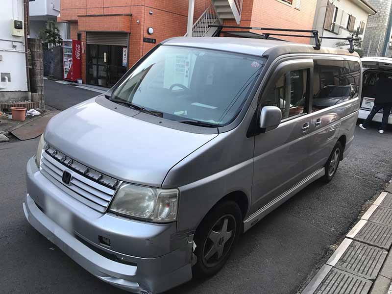 ホンダ ステップワゴン【平成15年式】の廃車買取事例