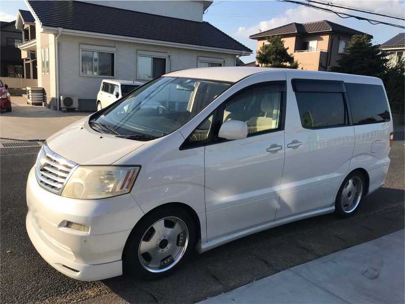 トヨタ アルファードV【平成15年式】の廃車買取事例