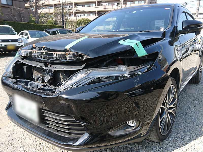 トヨタ ハリアーハイブリッド【平成26年式】の廃車買取事例