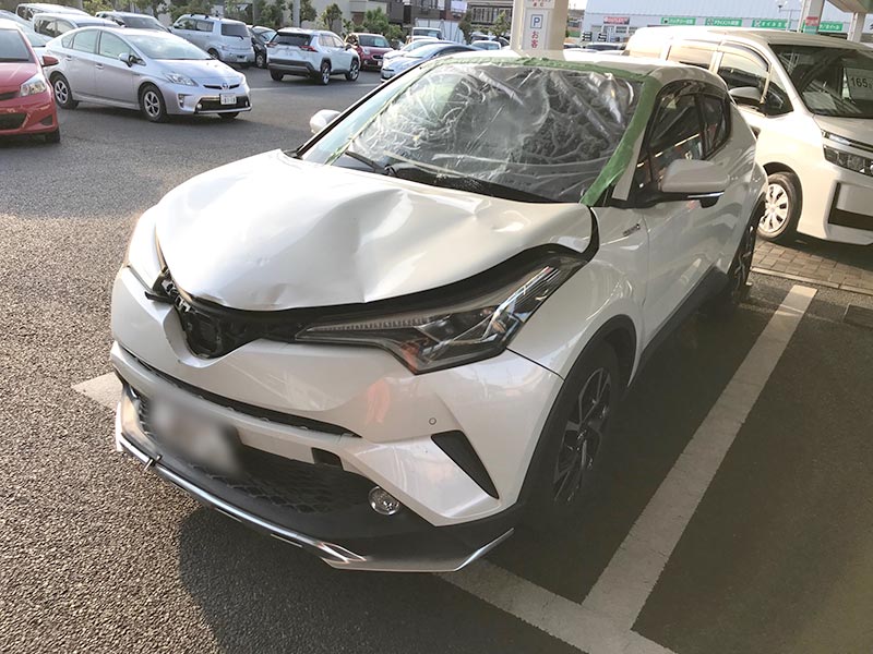 トヨタ C-HR【平成29年式】の廃車買取事例