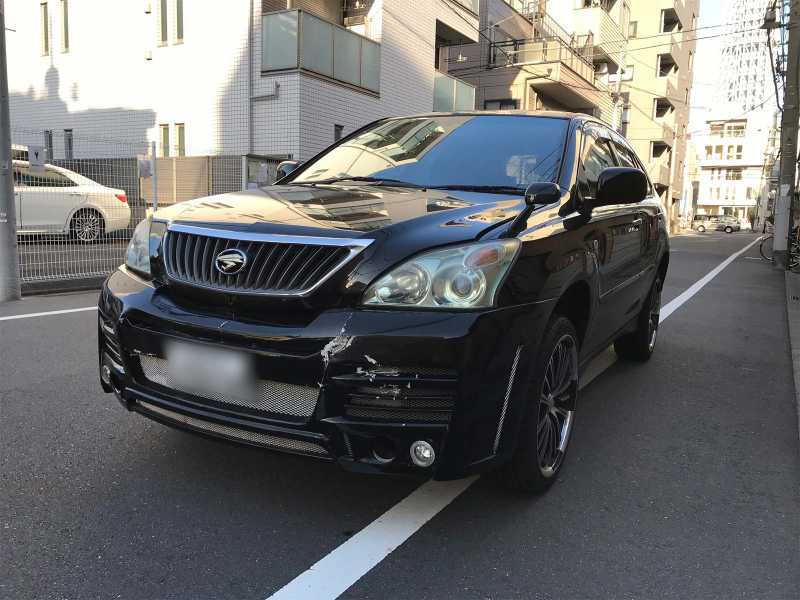 トヨタ ハリアー【平成19年式】の廃車買取事例