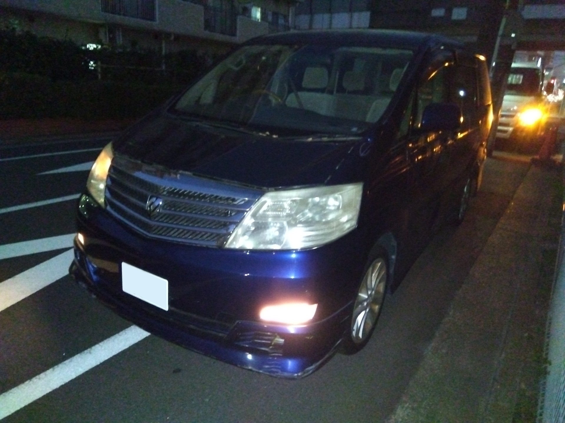 アルファード　廃車　神奈川　買取事例