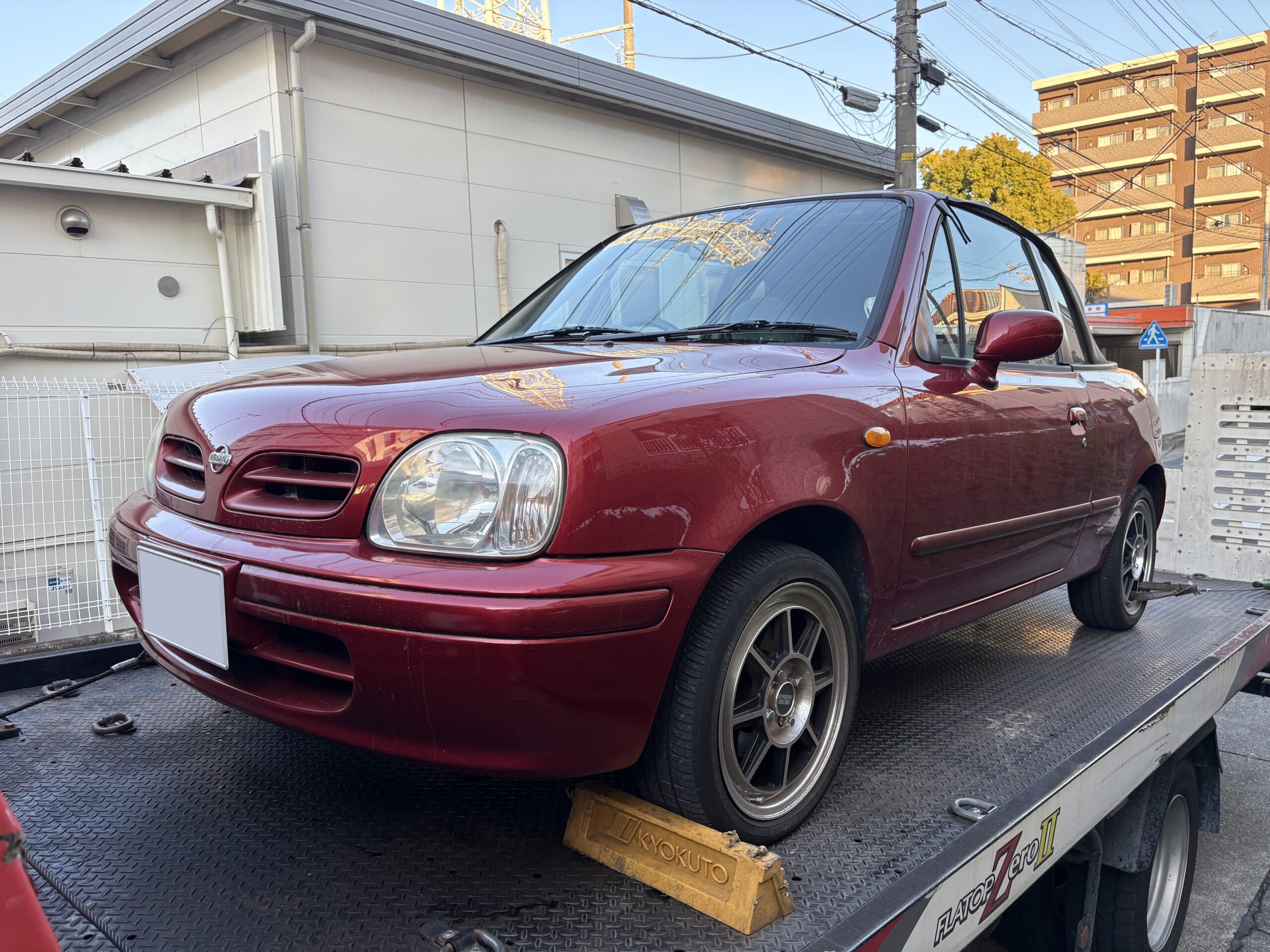 マーチ　廃車　静岡県　買取事例