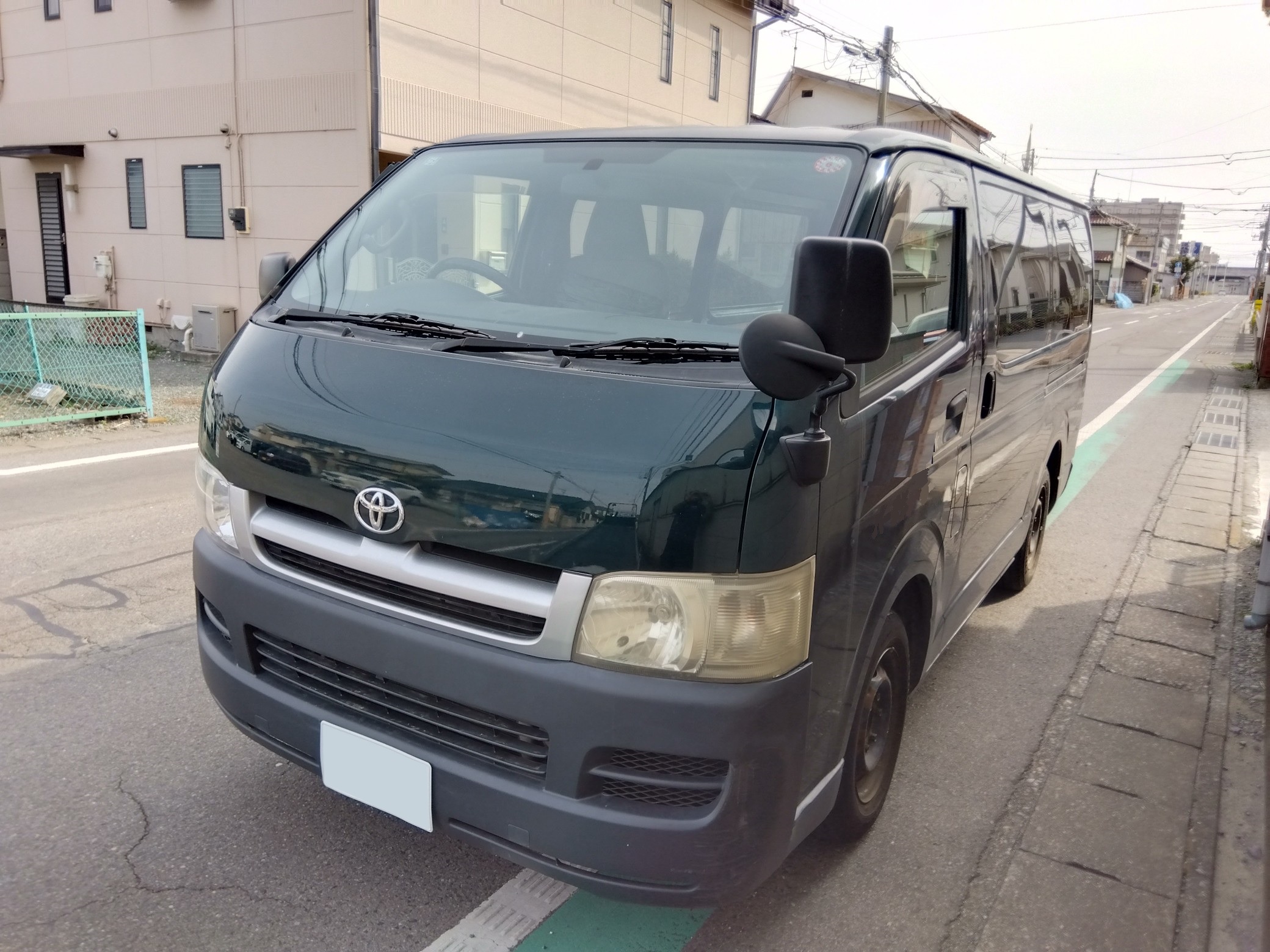 ハイエース　群馬　伊勢崎市　廃車　買取