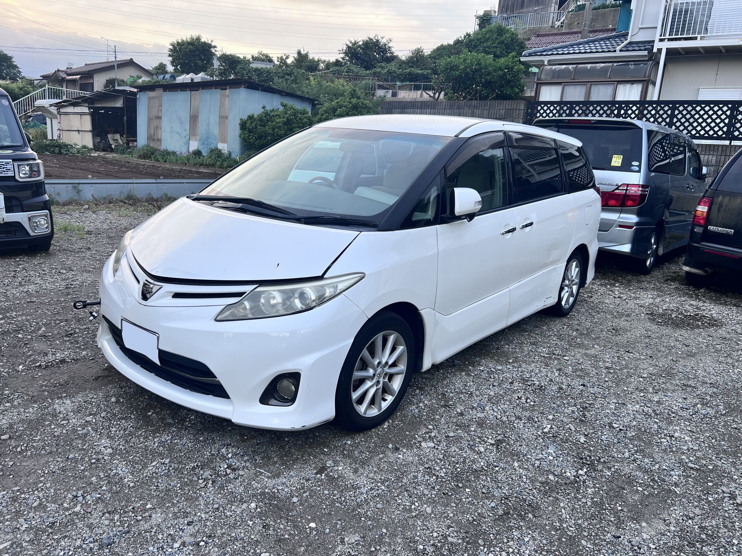 エスティマ　廃車　静岡県　沼津市